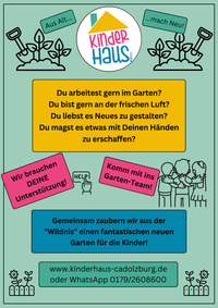 Gartenhelfer ehrenamtlich gesucht