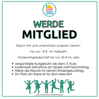 Werde Mitglied (Instagram Post)